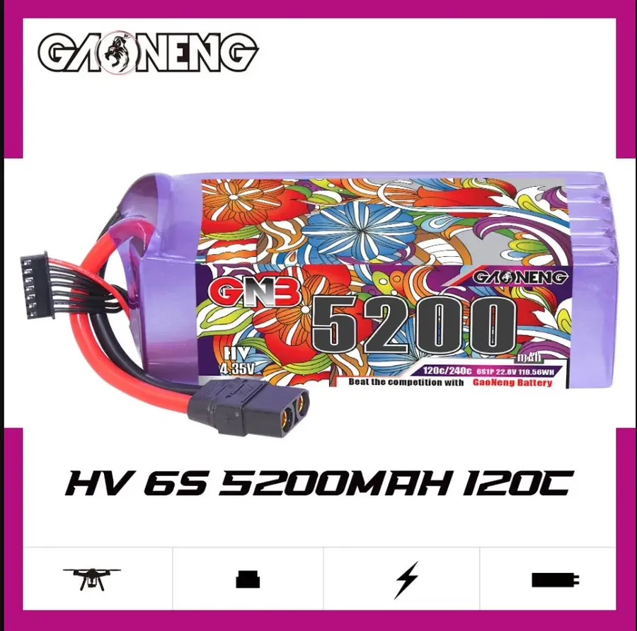 Аккумуляторы GAONENG GNB для FPV и БПЛА