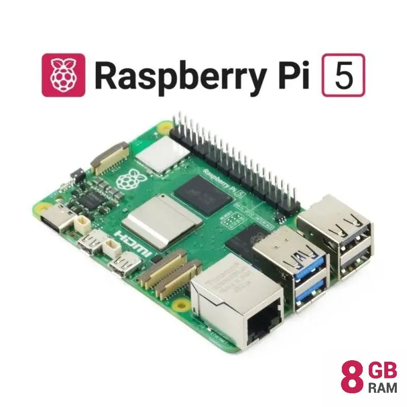 Платы Raspberry Pi 4, Raspberry Pi 5 и AI HAT+